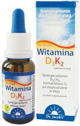 Vitamine D3K2 20ml DR. JACOB'S